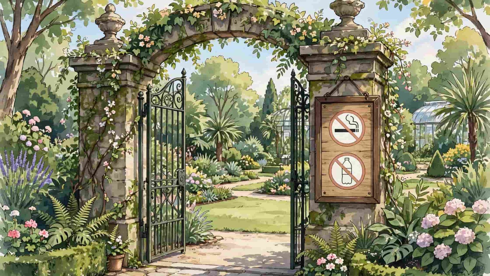 lalbagh botanical garden rules entrance gate bangalore