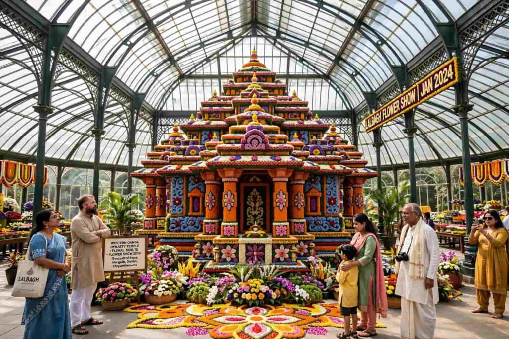 Glass House and the Lalbagh Flower Shows