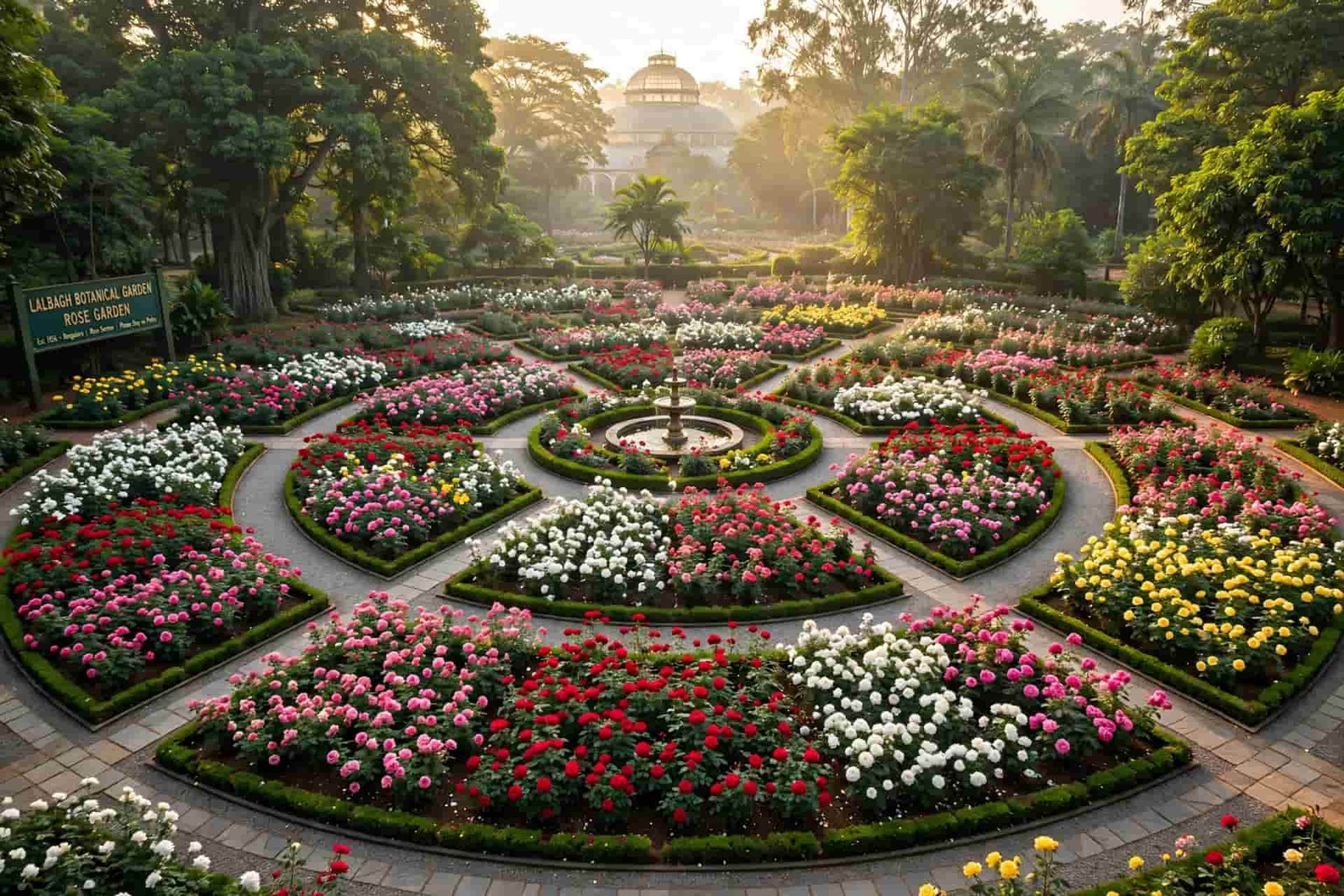 Lalbagh Rose Garden