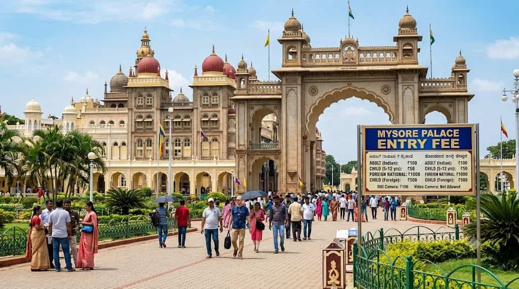 Mysore Palace Entry Fee