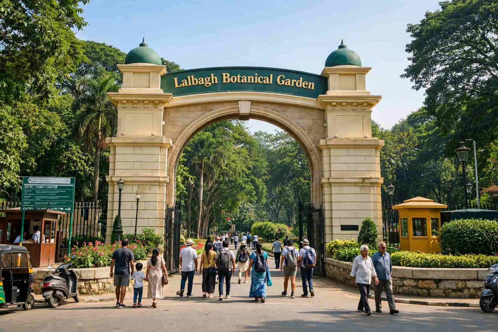 How to Reach Lalbagh Botanical Garden