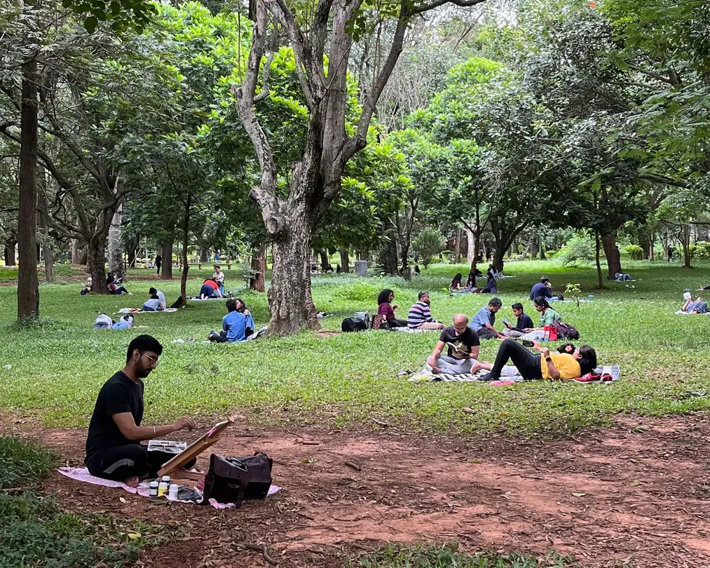 is food allowed in cubbon park