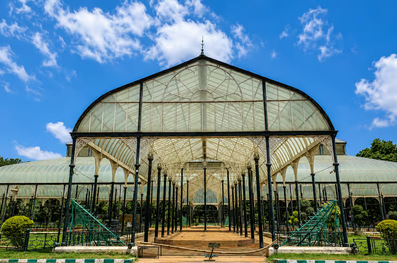Lalbagh Glass House in Bengaluru, a good central stop for senior visitors