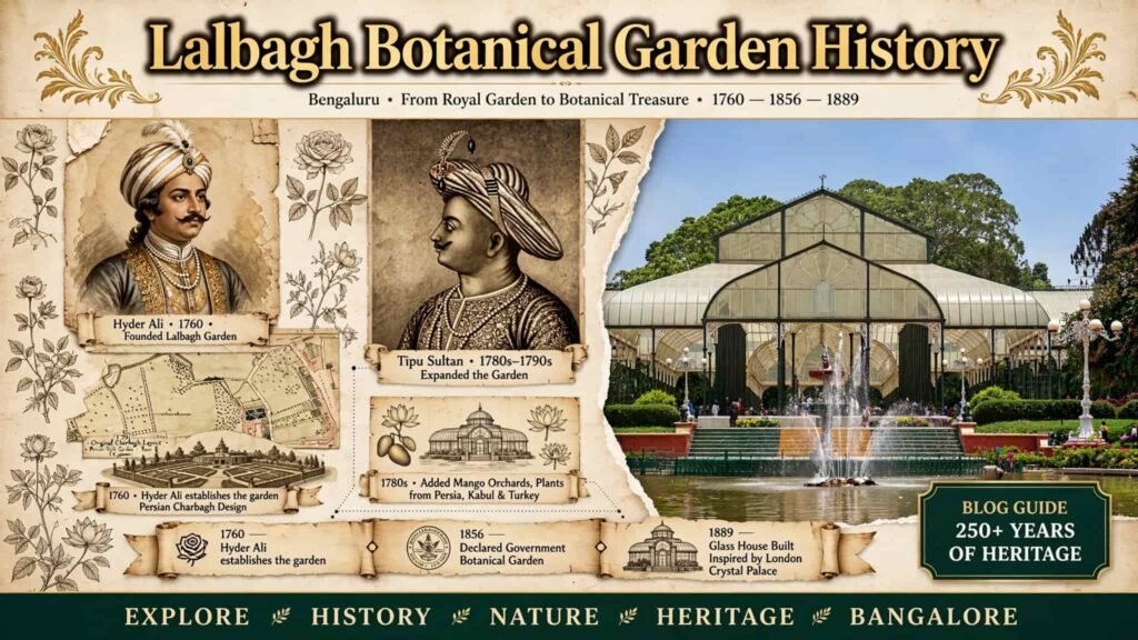 Lalbagh Botanical Garden History