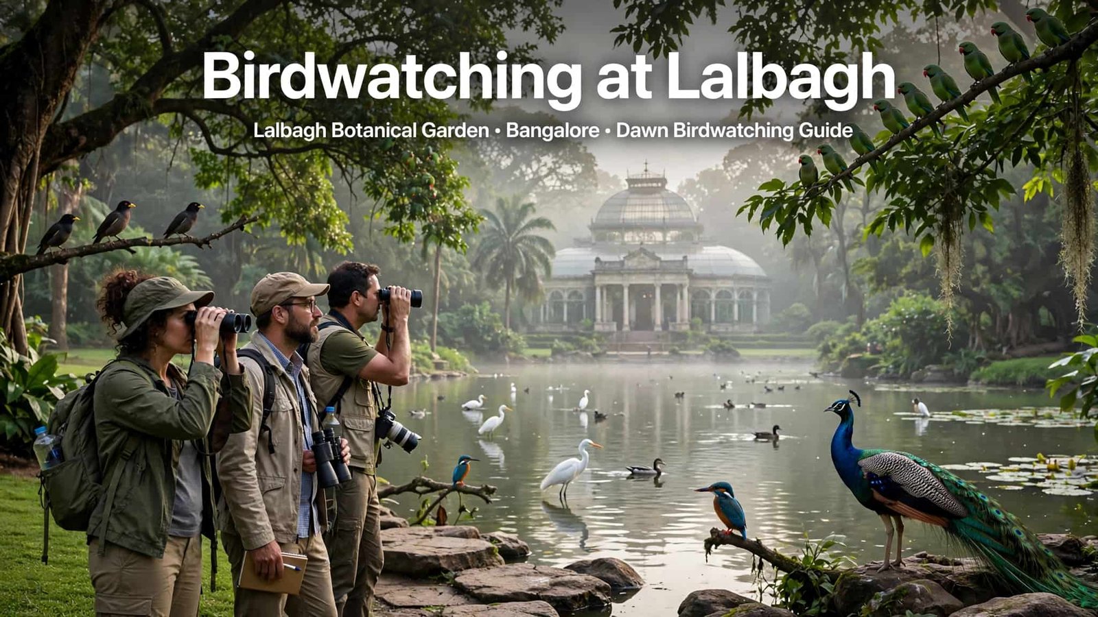 Birdwatching at Lalbagh
