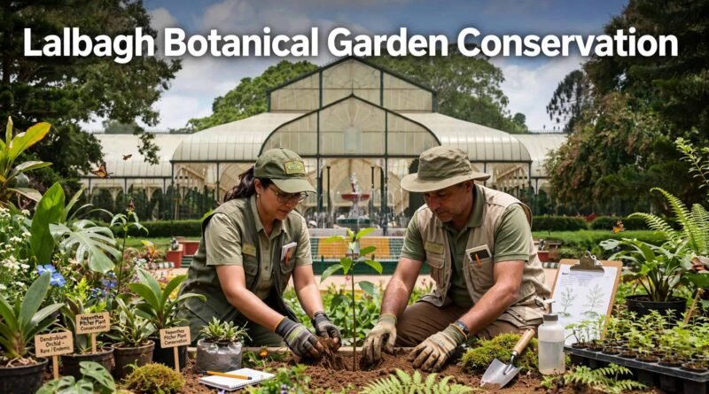 Lalbagh Botanical Garden conservation